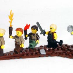 Lego angry peasant mob