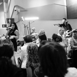 Furious George band getting project managers to dance